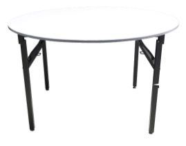 BANQUET / FOLDABLE TABLE (1200MM DIA , 32MM LEG)