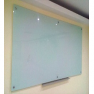 Frameless Glass Writing Board (Size: 4 FT x 8 FT)