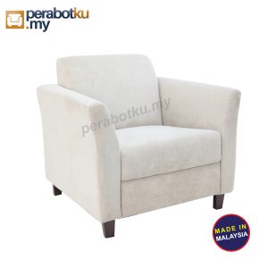 SOFA 1 SEATER / EXTRA COMFORTABLE SOFA / SOFA MURAH / MALAYSIA MADE SOLID MATERIAL